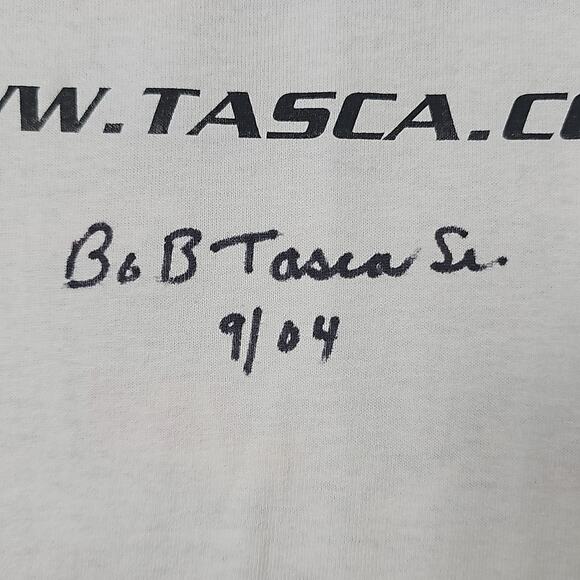 2004 John Force Eric Medlen Bob Tasca Sr Autographs Vintage Shirt Mens XL - Picture 7 of 9